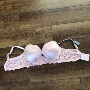 Pink Lace Aerie bra